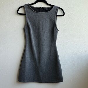 White Fox Charcoal Mini Dress [XS]